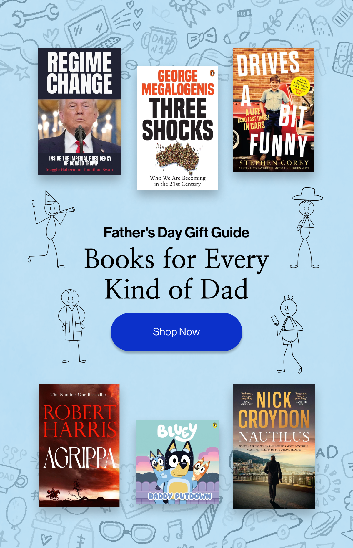 Father’s Day Gift Guide: Books for Every Kind of Dad