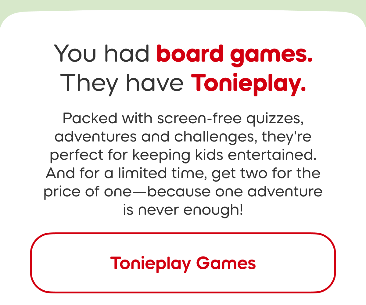 Shop Tonieplay Games