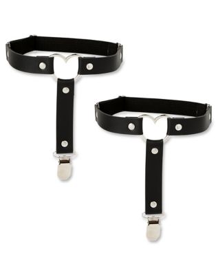 Heart Leg Garters - 2 Pack