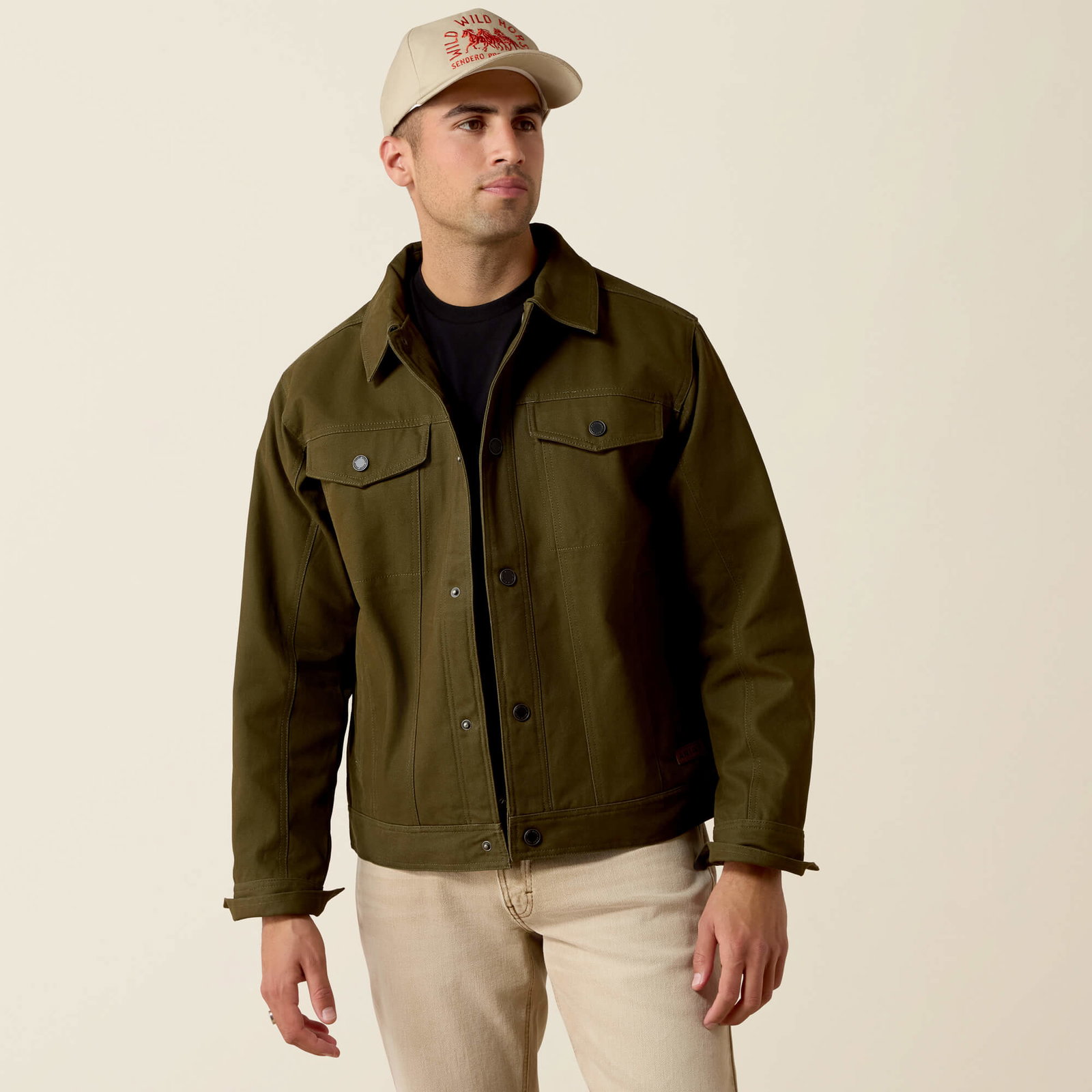Men’s Canvas Rancher Trucker Jacket