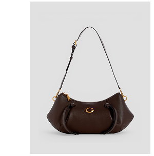 Brown Allegra Shoulder Bag