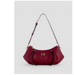 Red Allegra Shoulder Bag