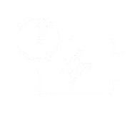 A white line icon of a battery with a lightning bolt and a clock.