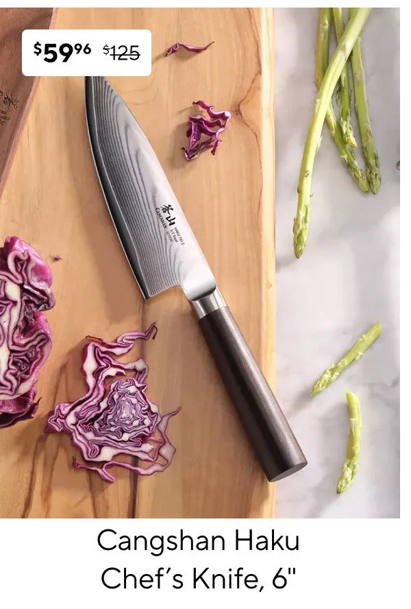 Cangshan Haku Chef's Knife, 6 Inch