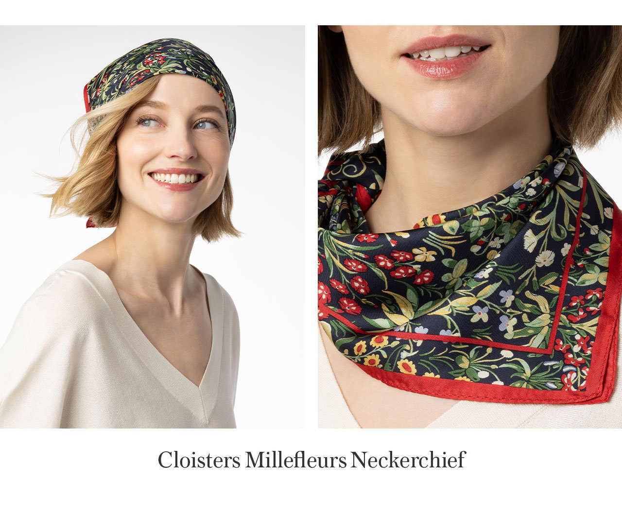 Cloisters Millefleurs Neckerchief