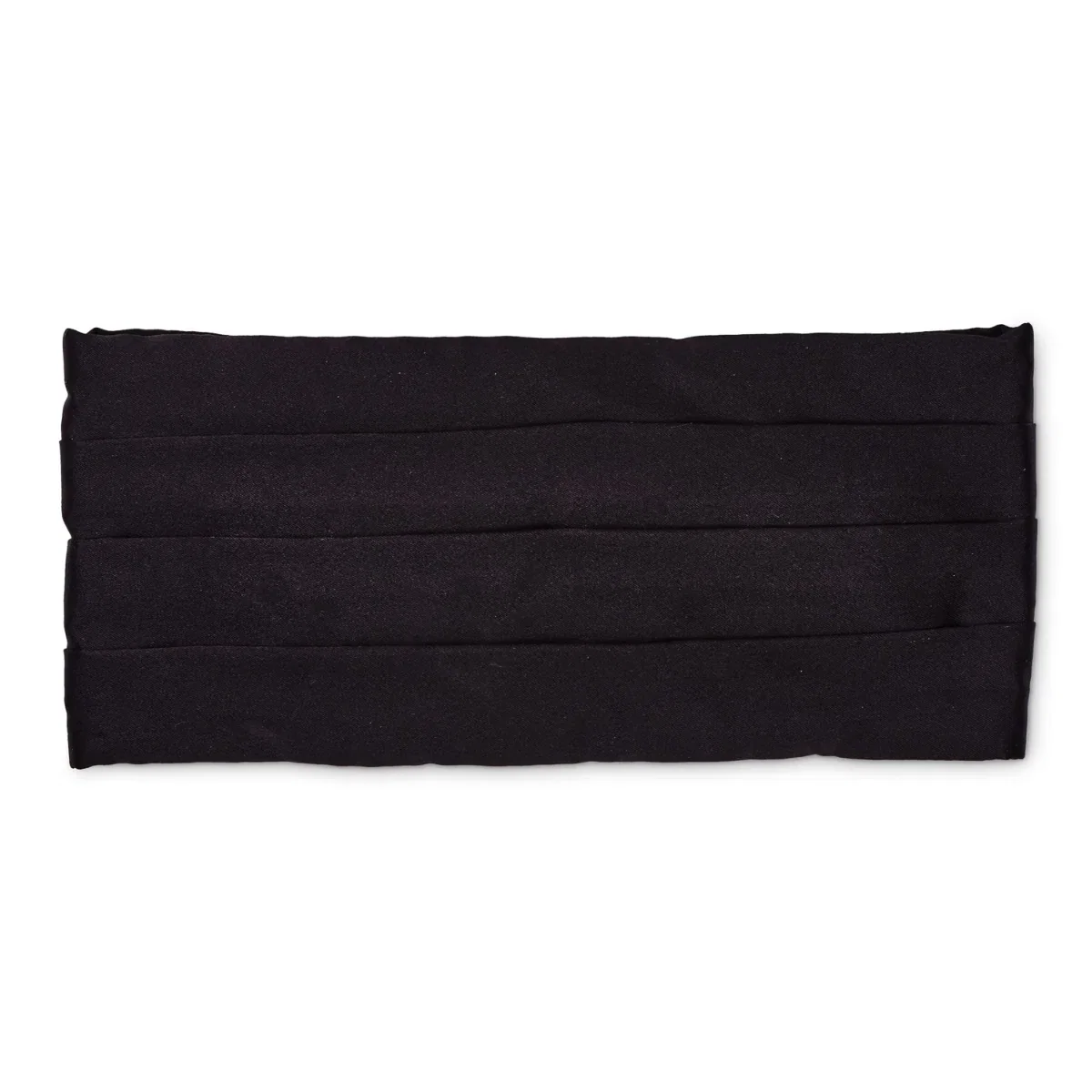 Image of Sovereign Grade Black Satin Cummerbund
