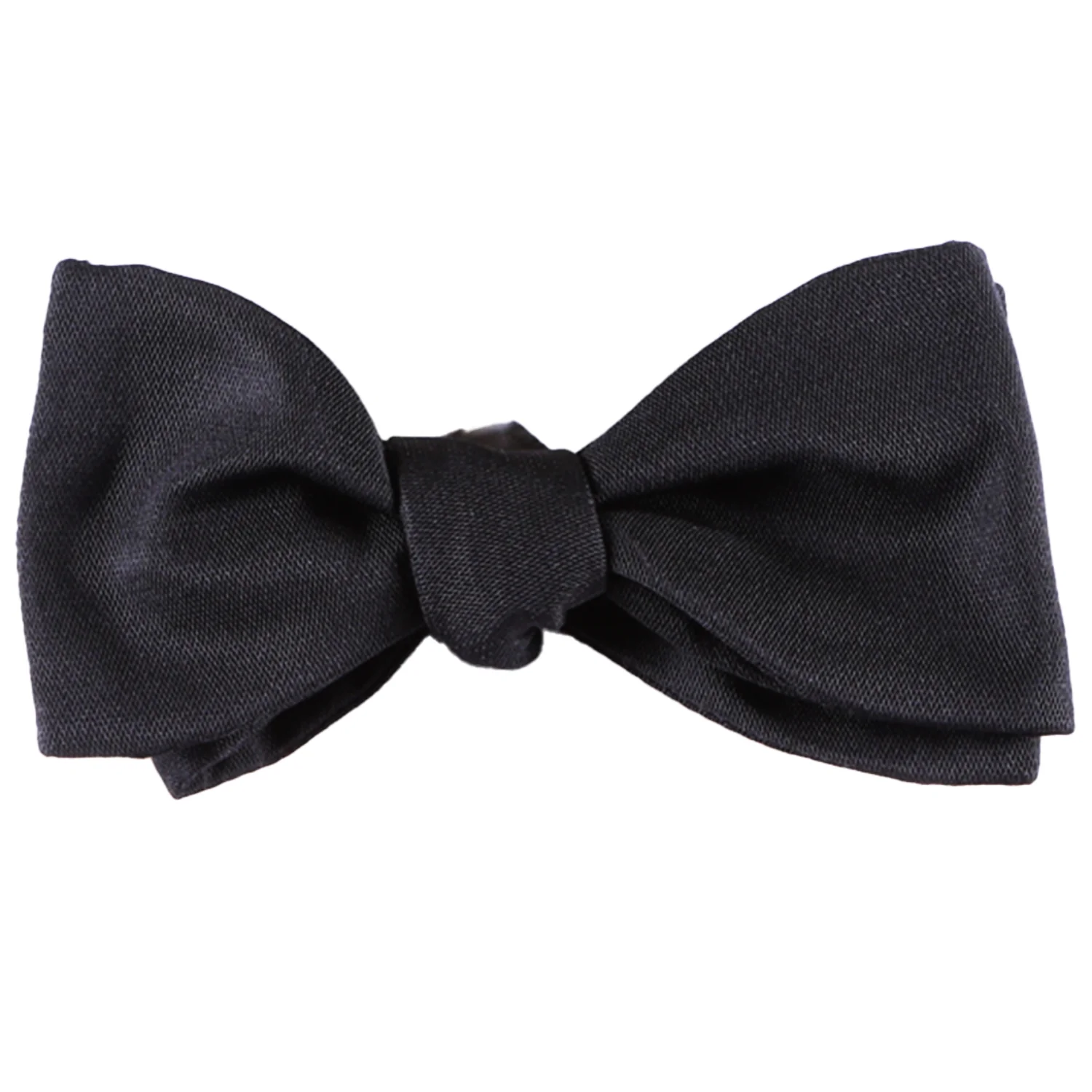 Image of Sovereign Grade Black Barathea Bow Tie