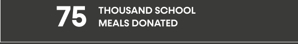 50 thousand school meals donated