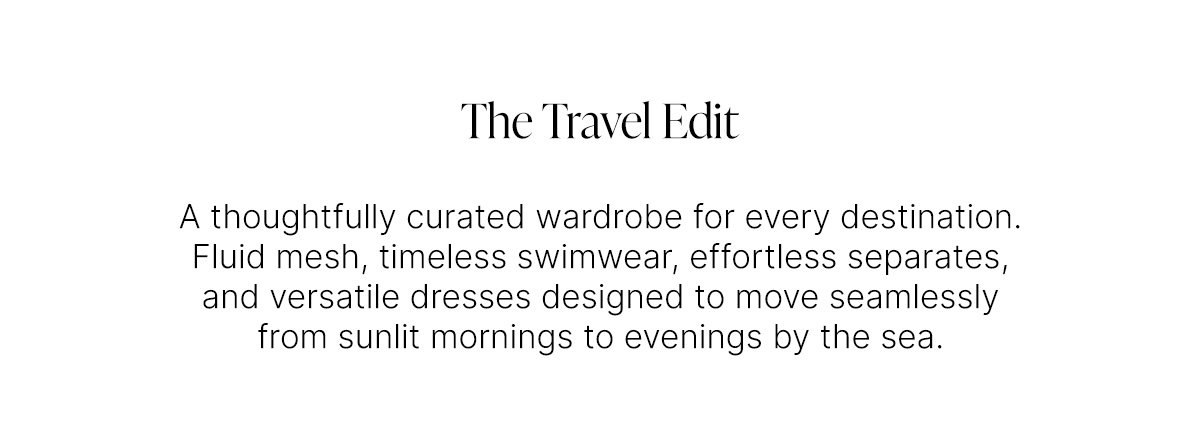 The Travel Edit