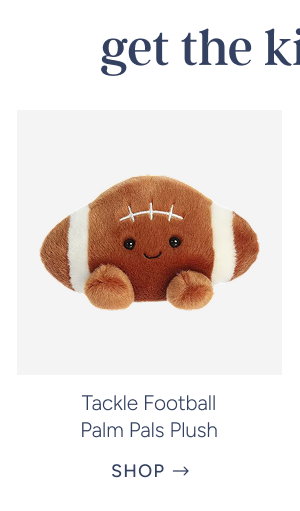 Tackle Football Palm Pals Plush
