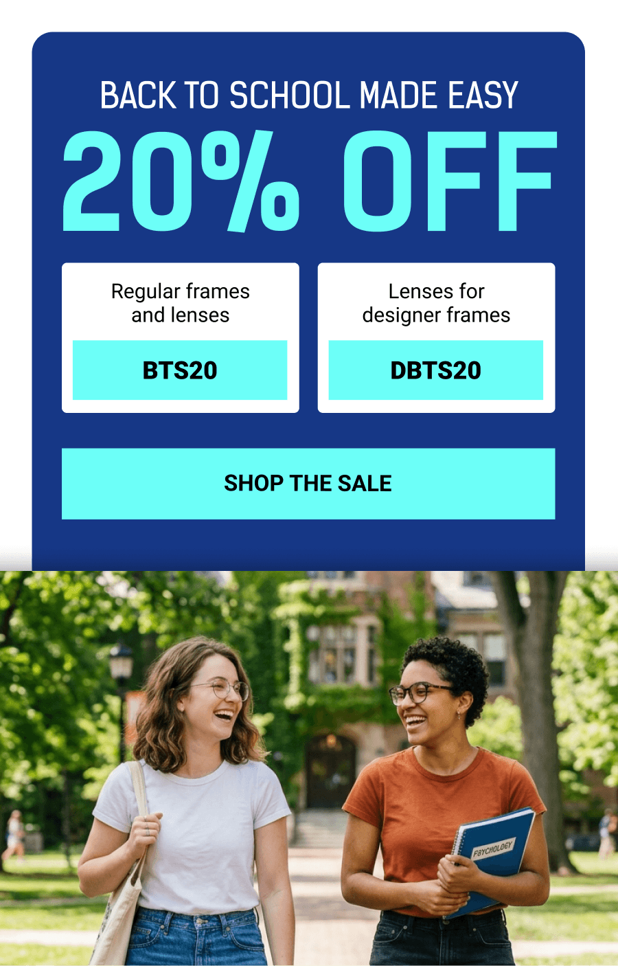 Back to School Made Easy 20% off. Keep it Simple