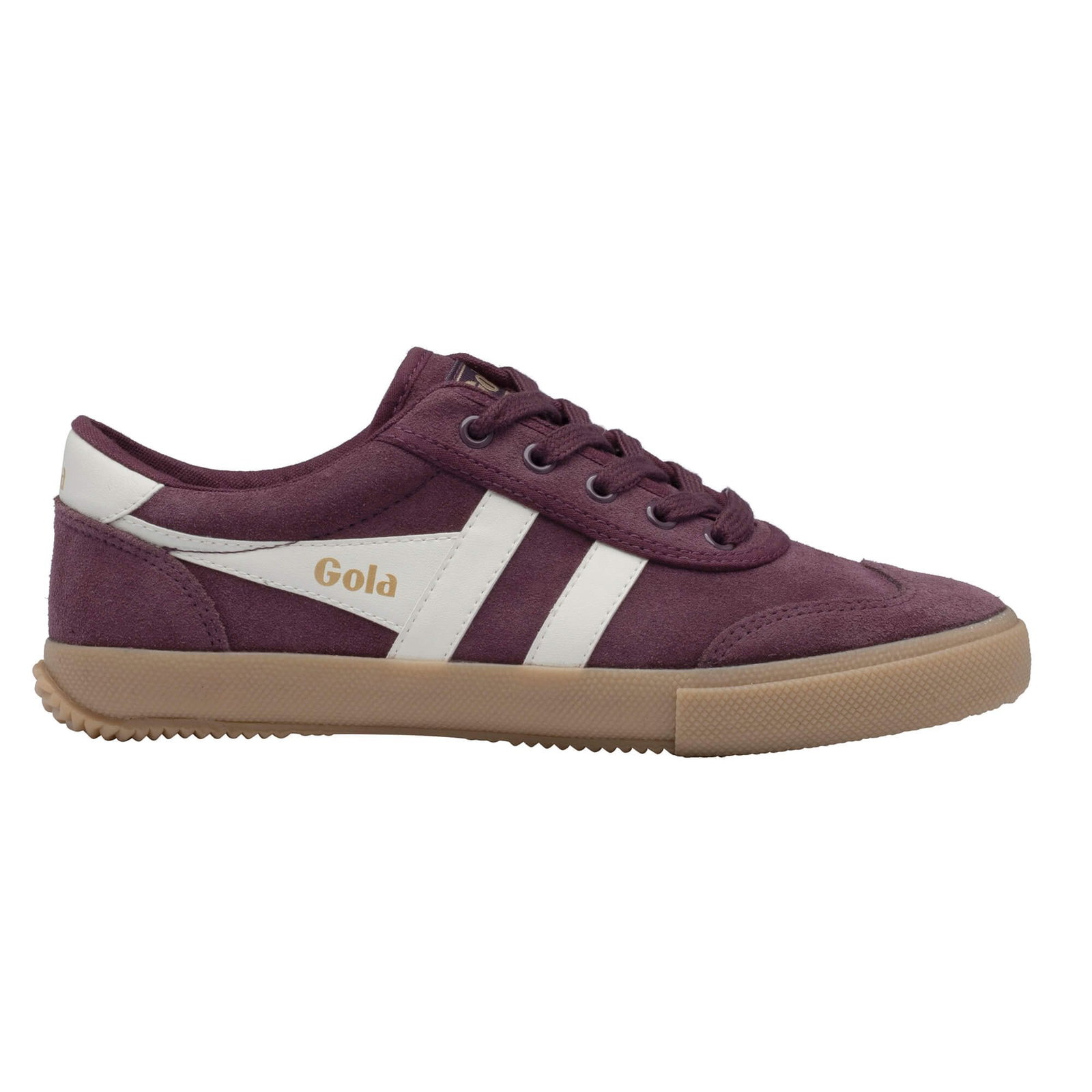 Image of Women's Badminton Suede Plimsoll Sneakers