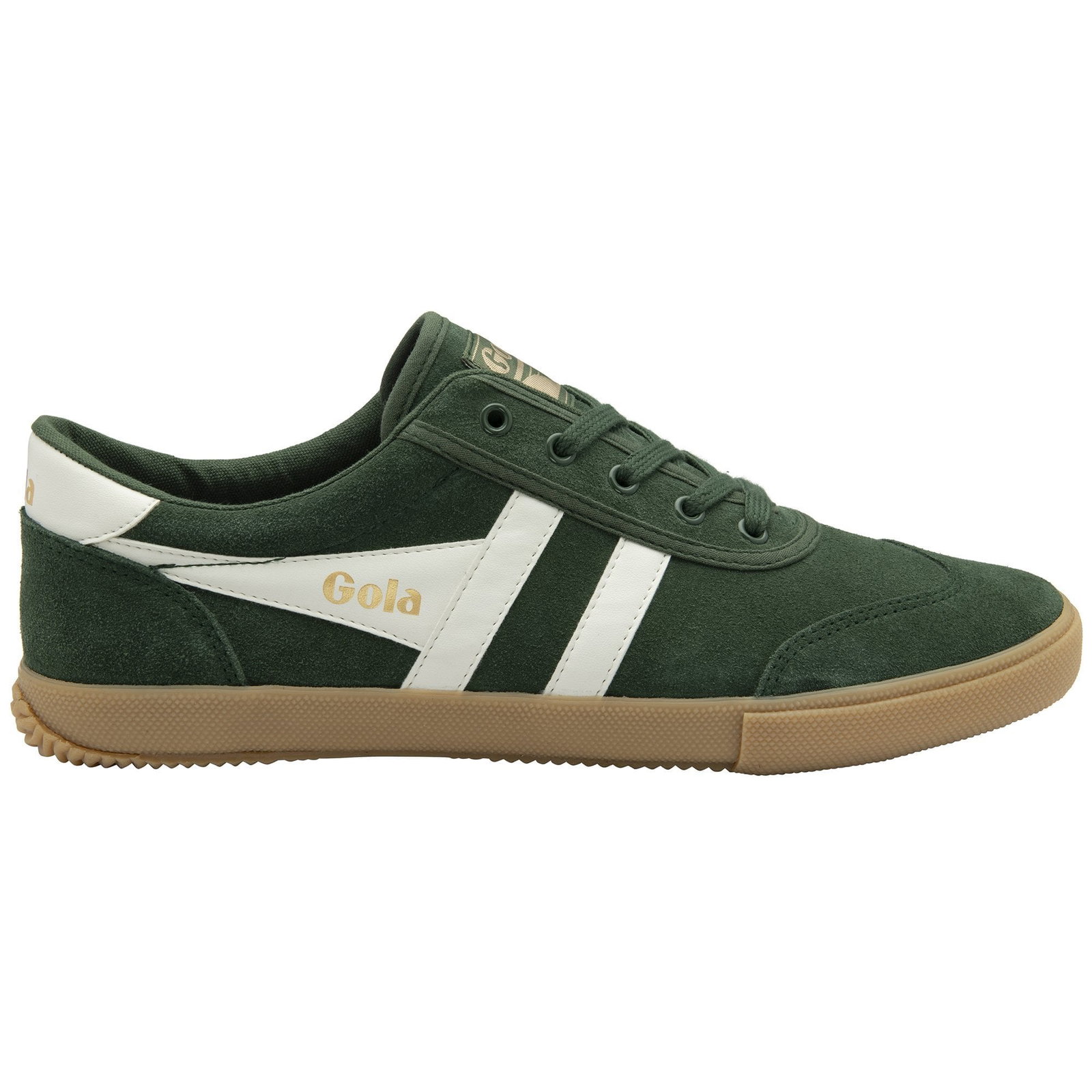 Image of Men's Badminton Suede Plimsoll Sneakers