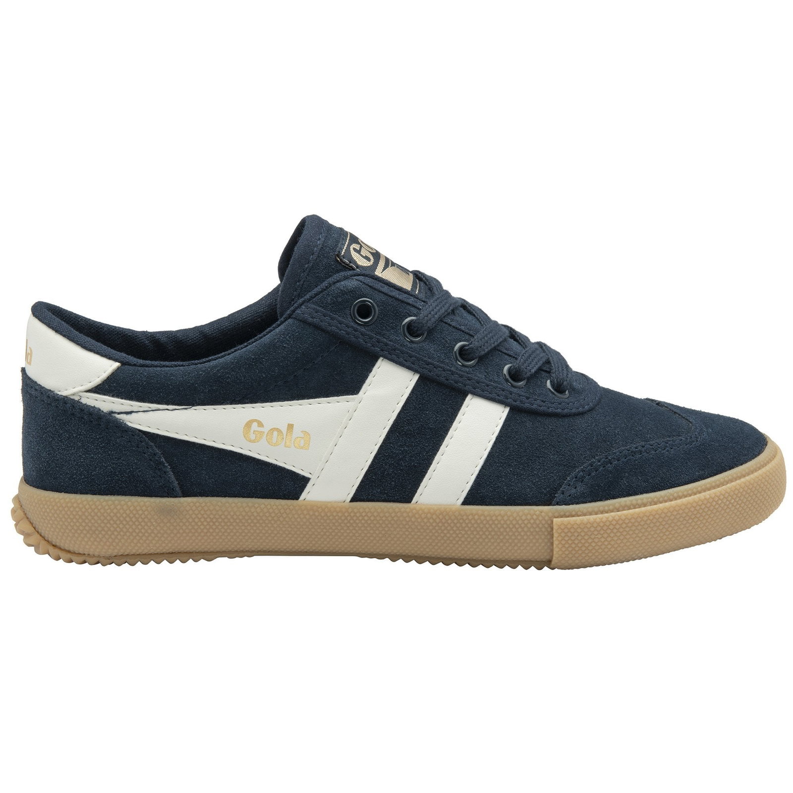 Image of Men's Badminton Suede Plimsoll Sneakers