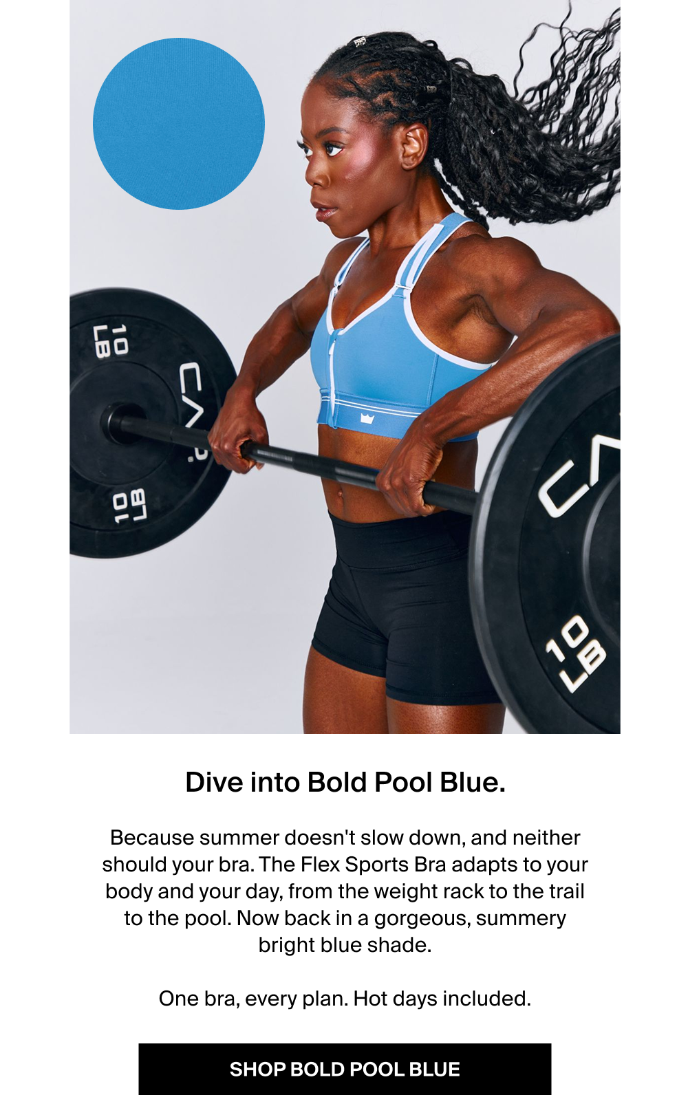 SHOP BOLD POOL BLUE