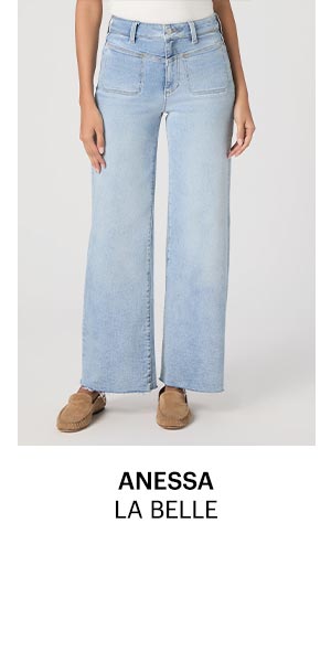 Anessa 31" Wide Leg Jean in La Belle