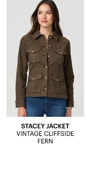 Stacey Jacket in Vintage Cliffside Fern