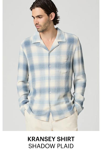 Kransey Shirt in Shadow Plaid