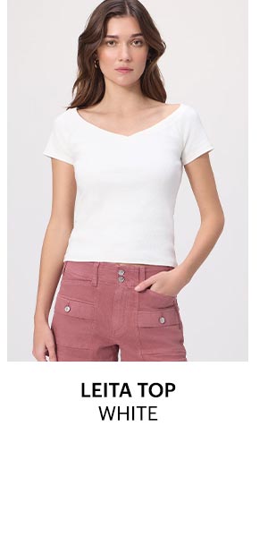 Leita Top in White
