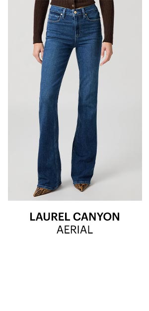 High Rise Laurel Canyon Bootcut Jean in Aerial