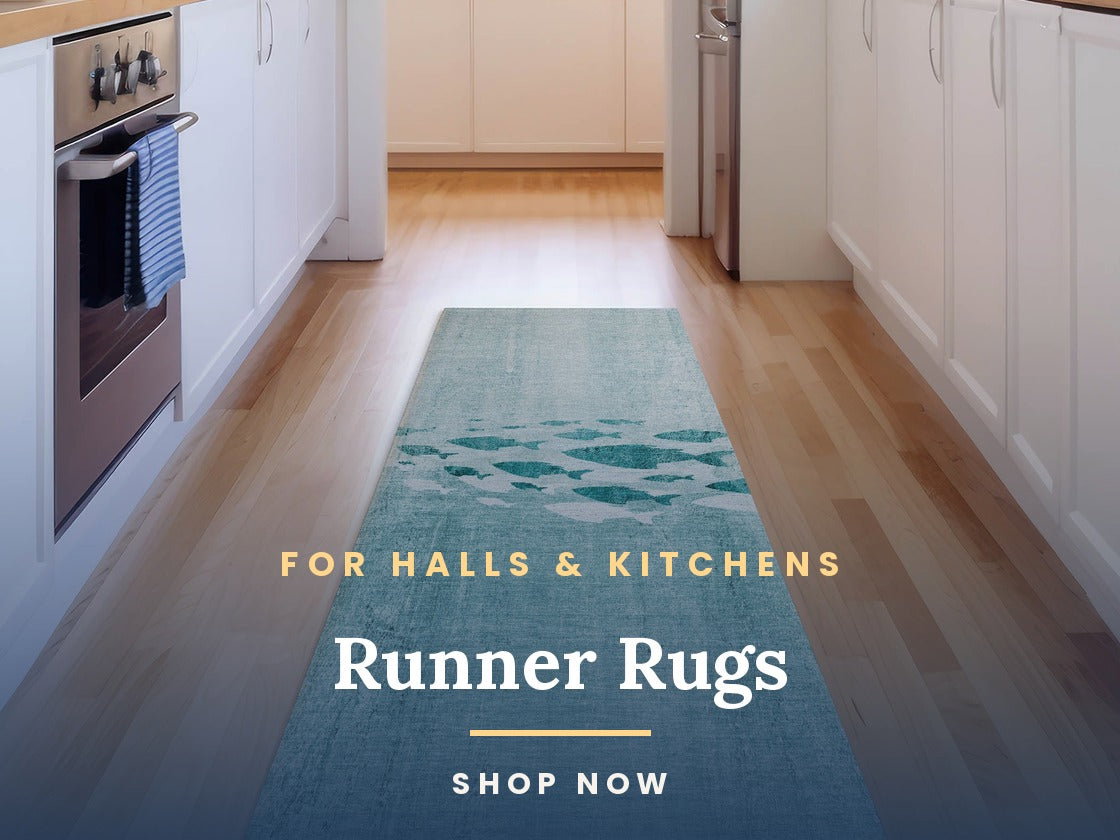 Runner rugs for halls and kitchens — shop now