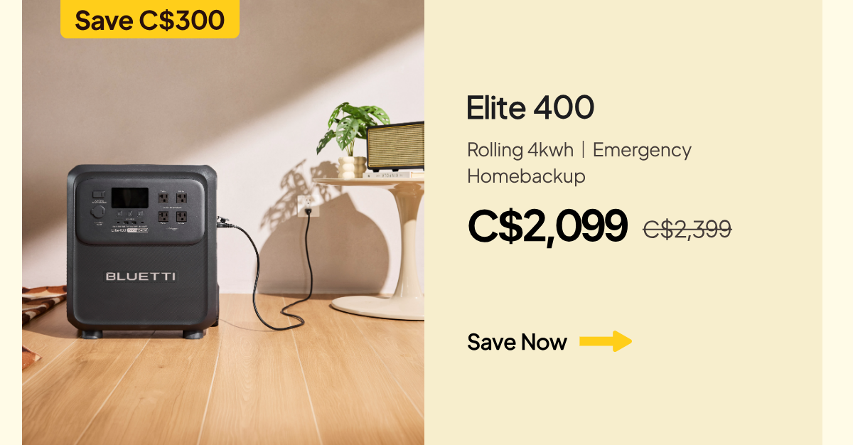 BLUETTI Elite 400, C$2,099