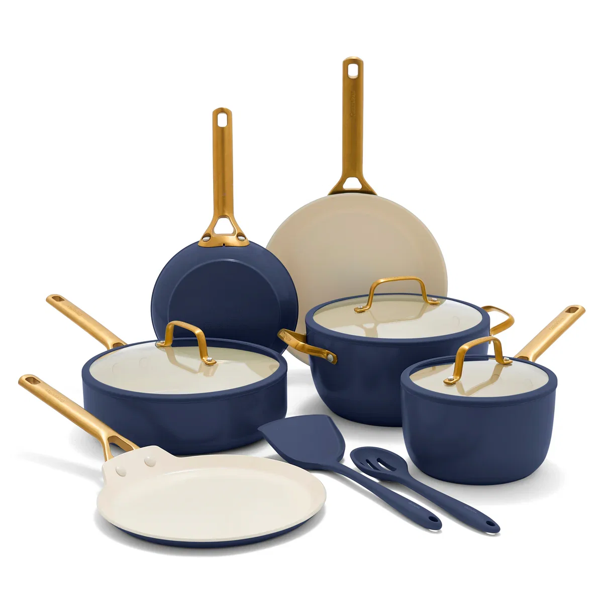 Image of Reserve Pro Ceramic Nonstick 11-Piece Cookware Set | Twilight