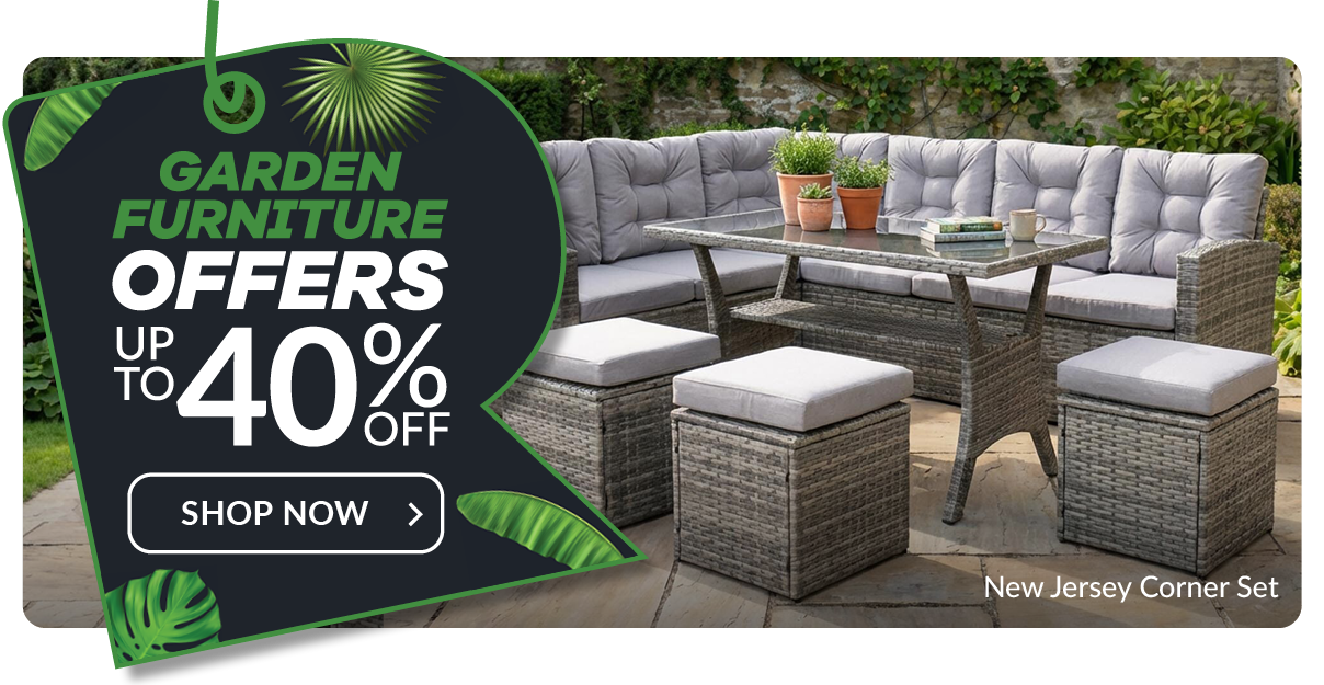 garden furniture offers. up to 40% off - shop now