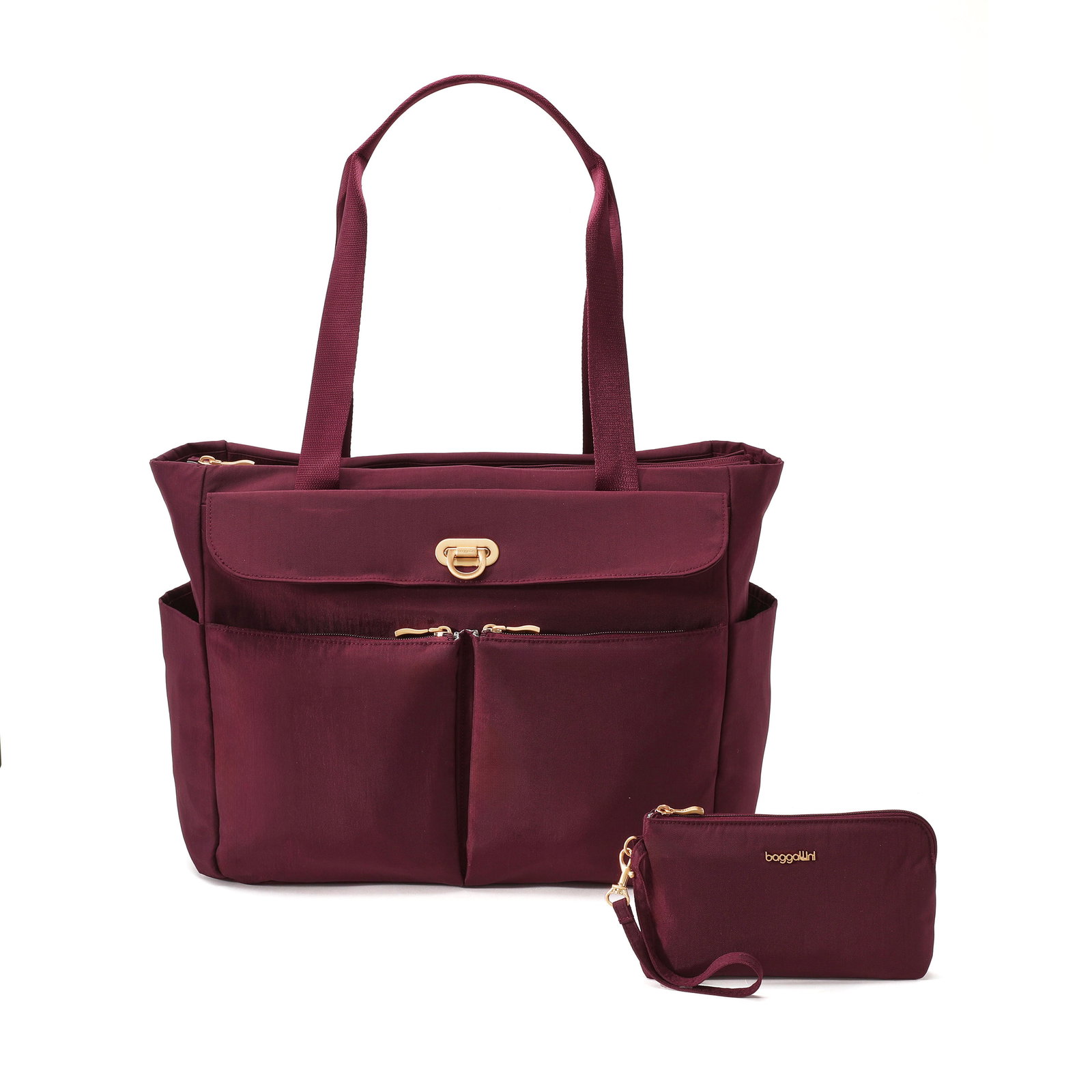 Coastal Flip Lock Tote