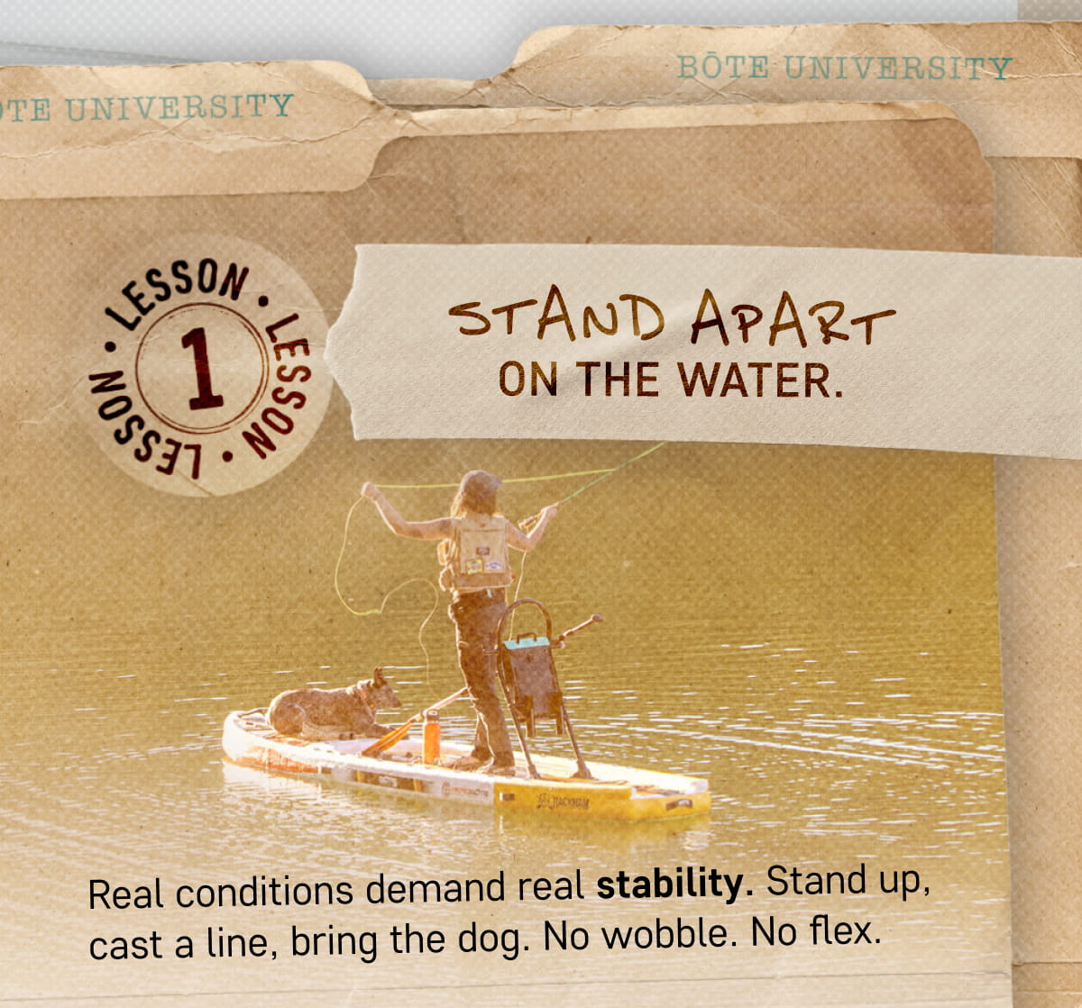 Stand Apart on the Water