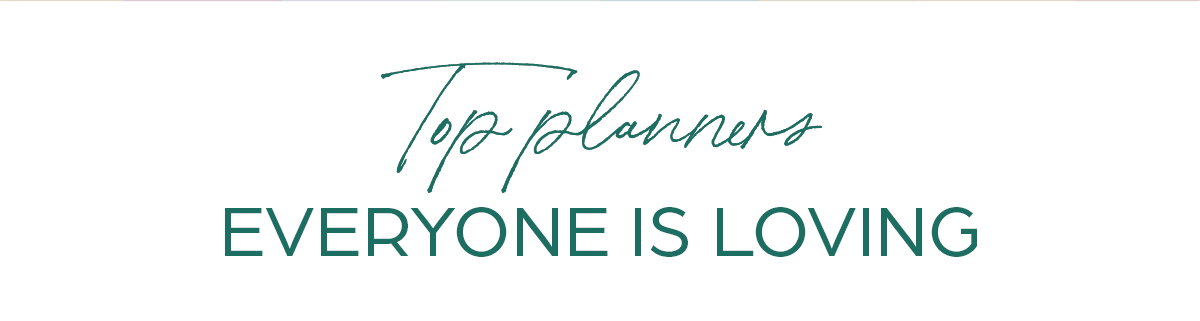 Top planners everyone is loving