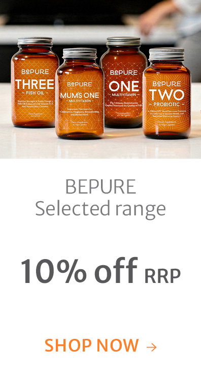 10% off RRP on BePure selected range