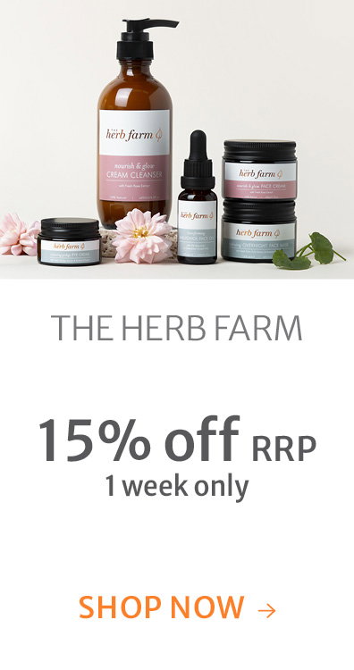 15% off RRP on The Herb Farm