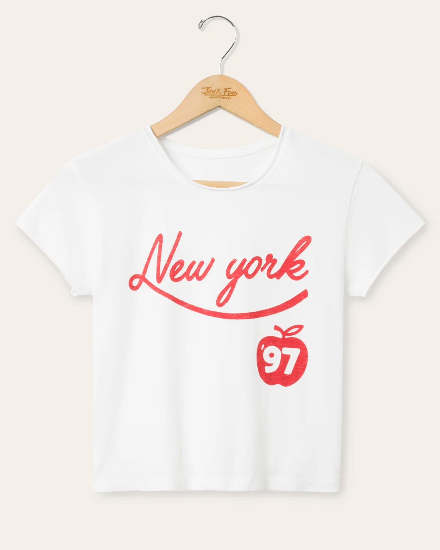 Image of Women's New York '97 Vintage Baby Tee