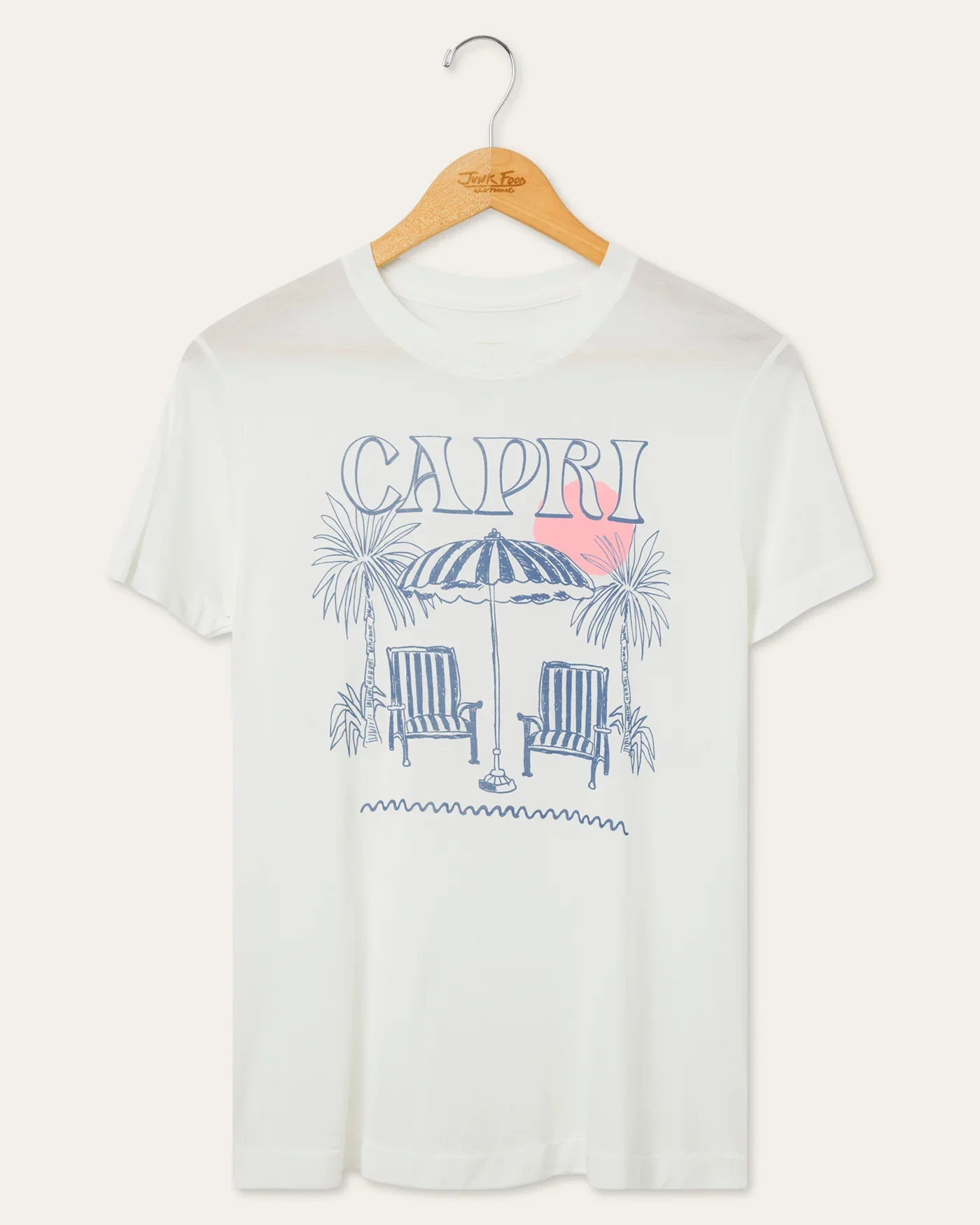 Image of Women's Capri Vintage Tissue Tee