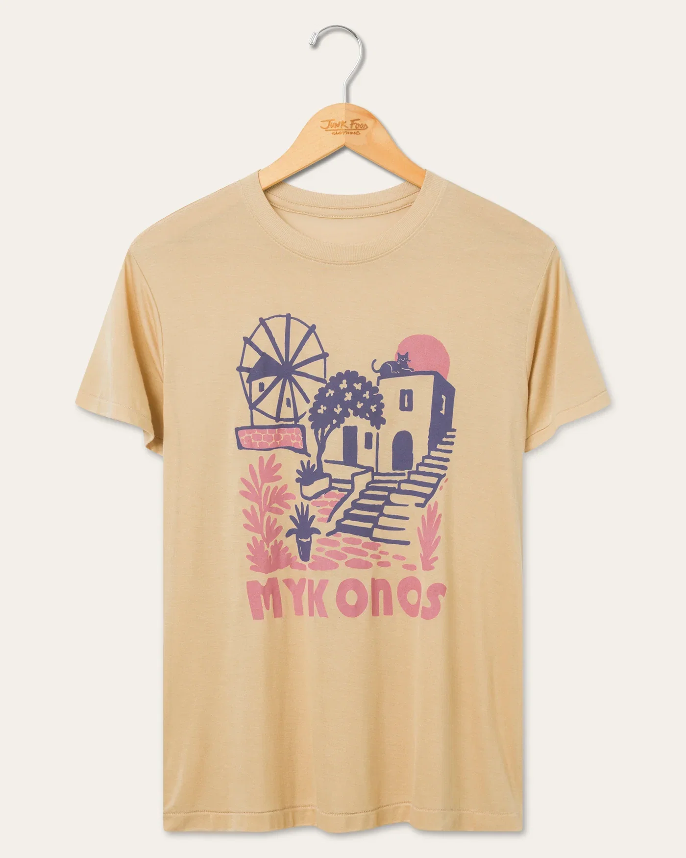 Image of Women's Mykonos Vintage Tissue Tee
