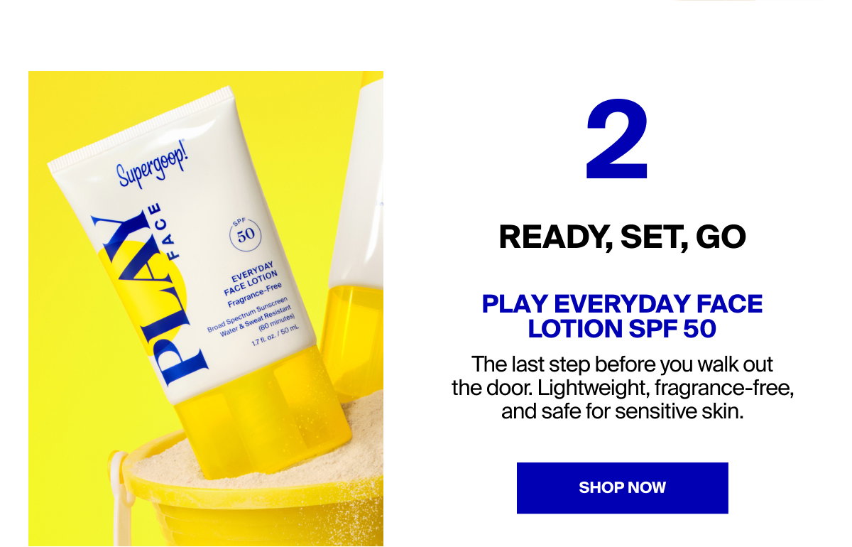 PLAY Face Lotion SPF 50