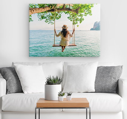 High-resolution photo printing in vivid colors