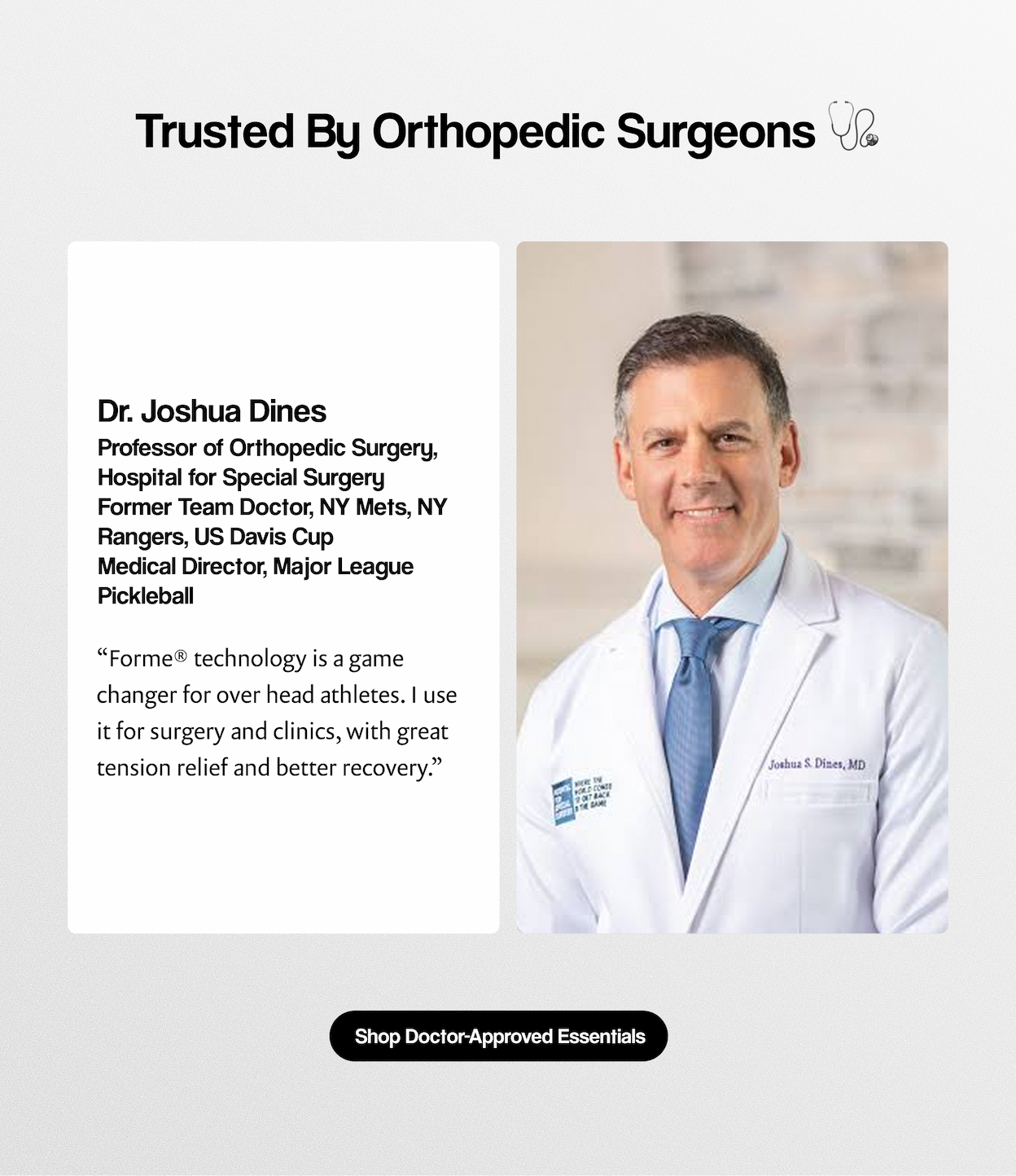 Trusted by Surgeons