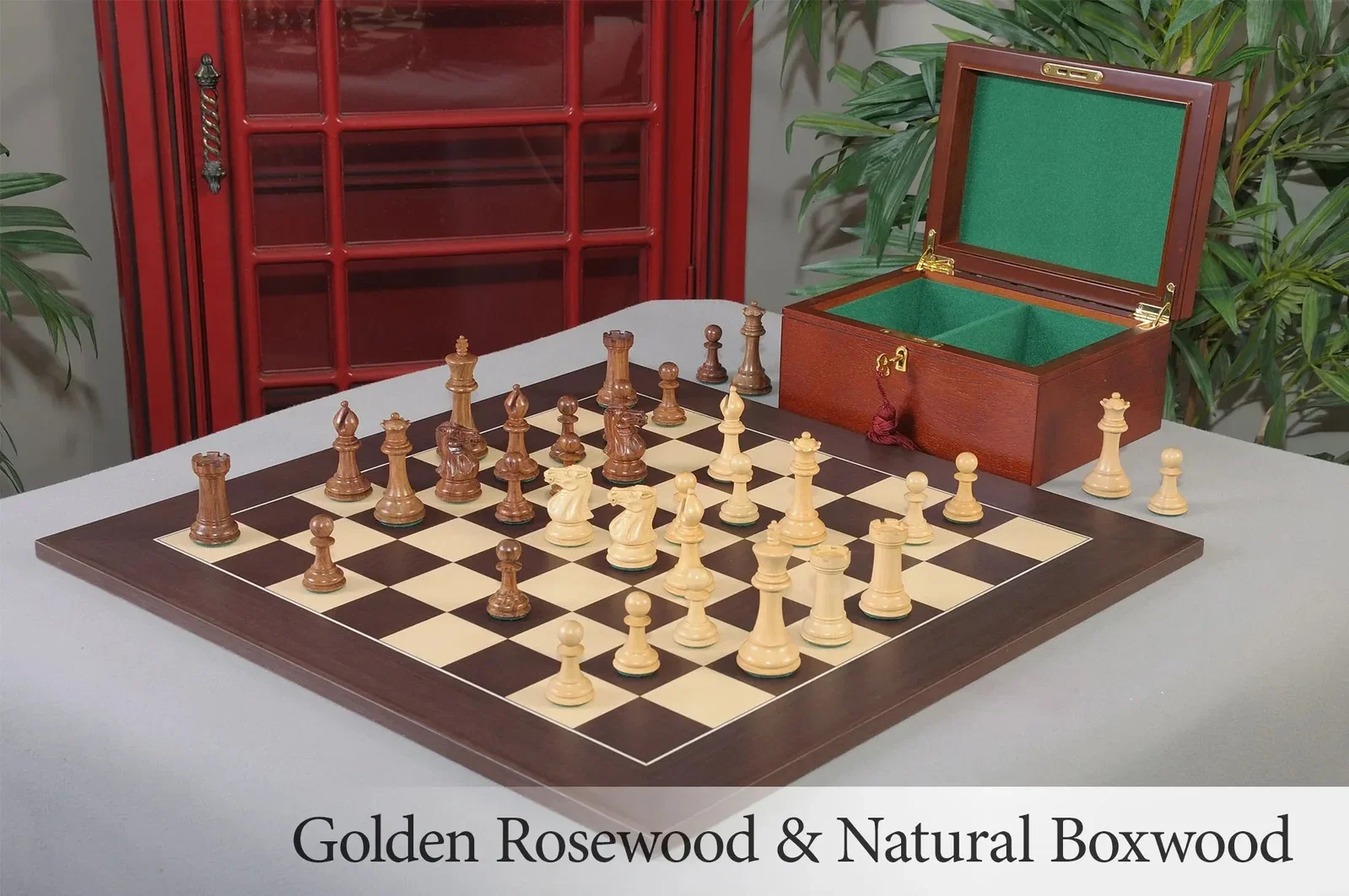 Image of The Congress Series Luxury Chess Set, Box, & Board Combination