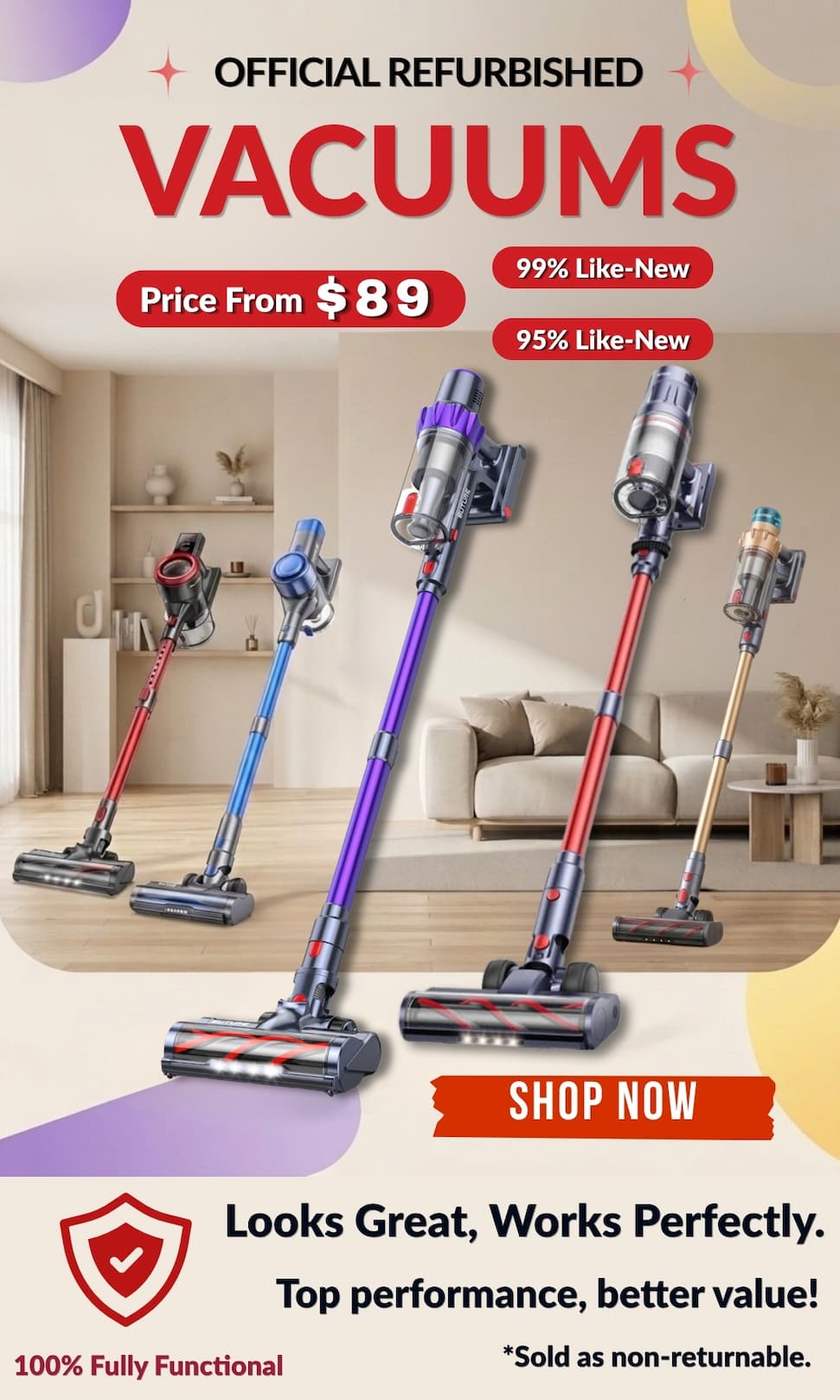 Buture Refurbished Vacuum Cleaners