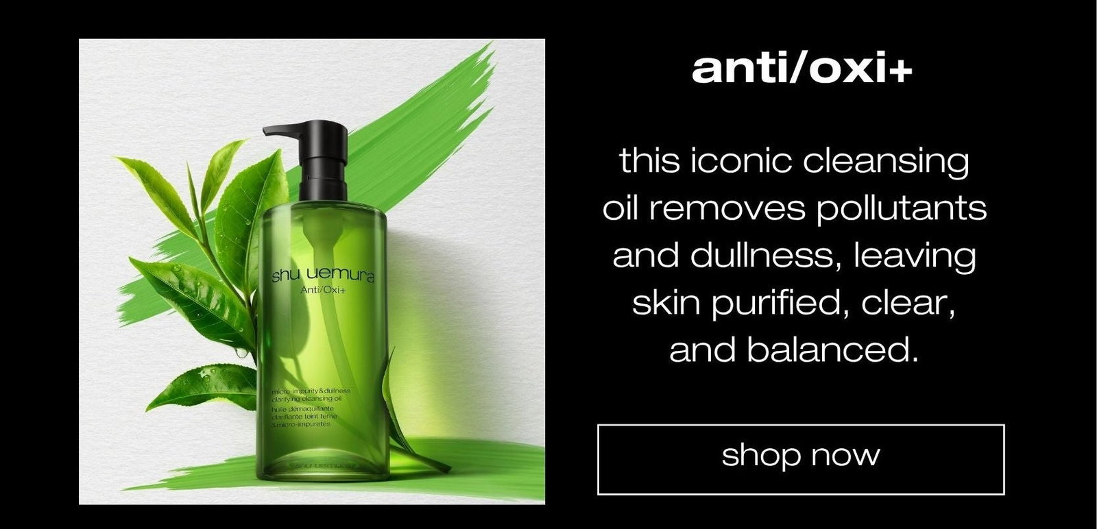 shop our iconic cleansing oils