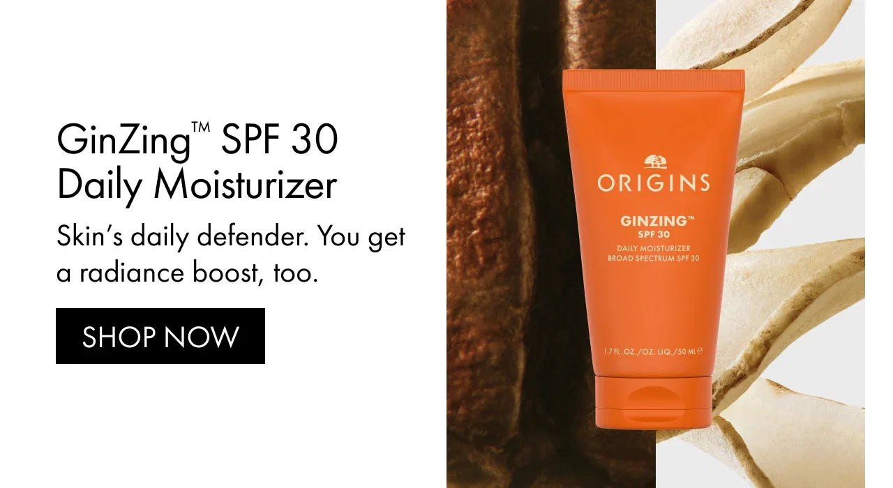 GinZing™ SPF 30 Daily Moisturizer | Skin’s daily defender. You get a radiance boost, too. | SHOP NOW