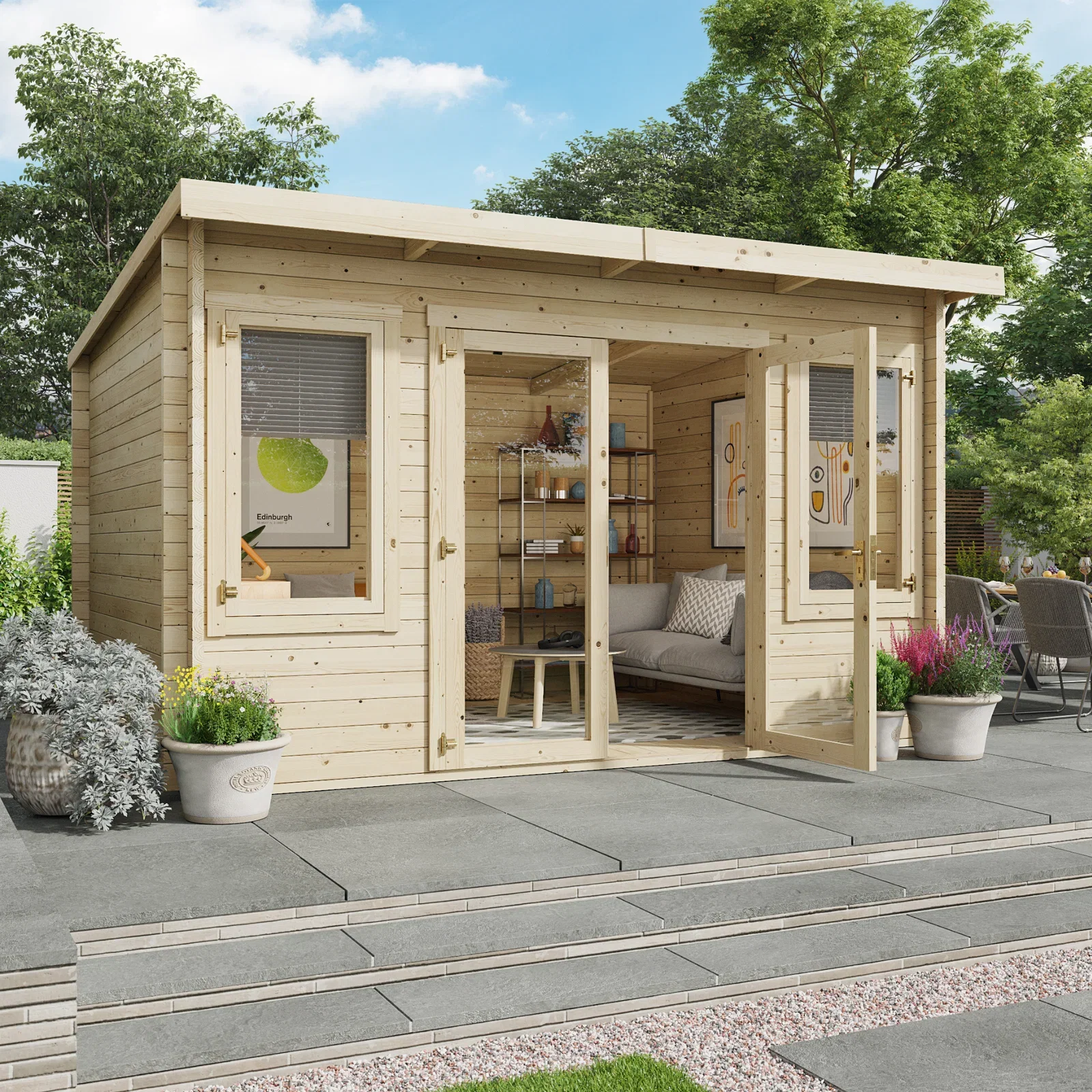 Image of BillyOh Fraya Pent Log Cabin