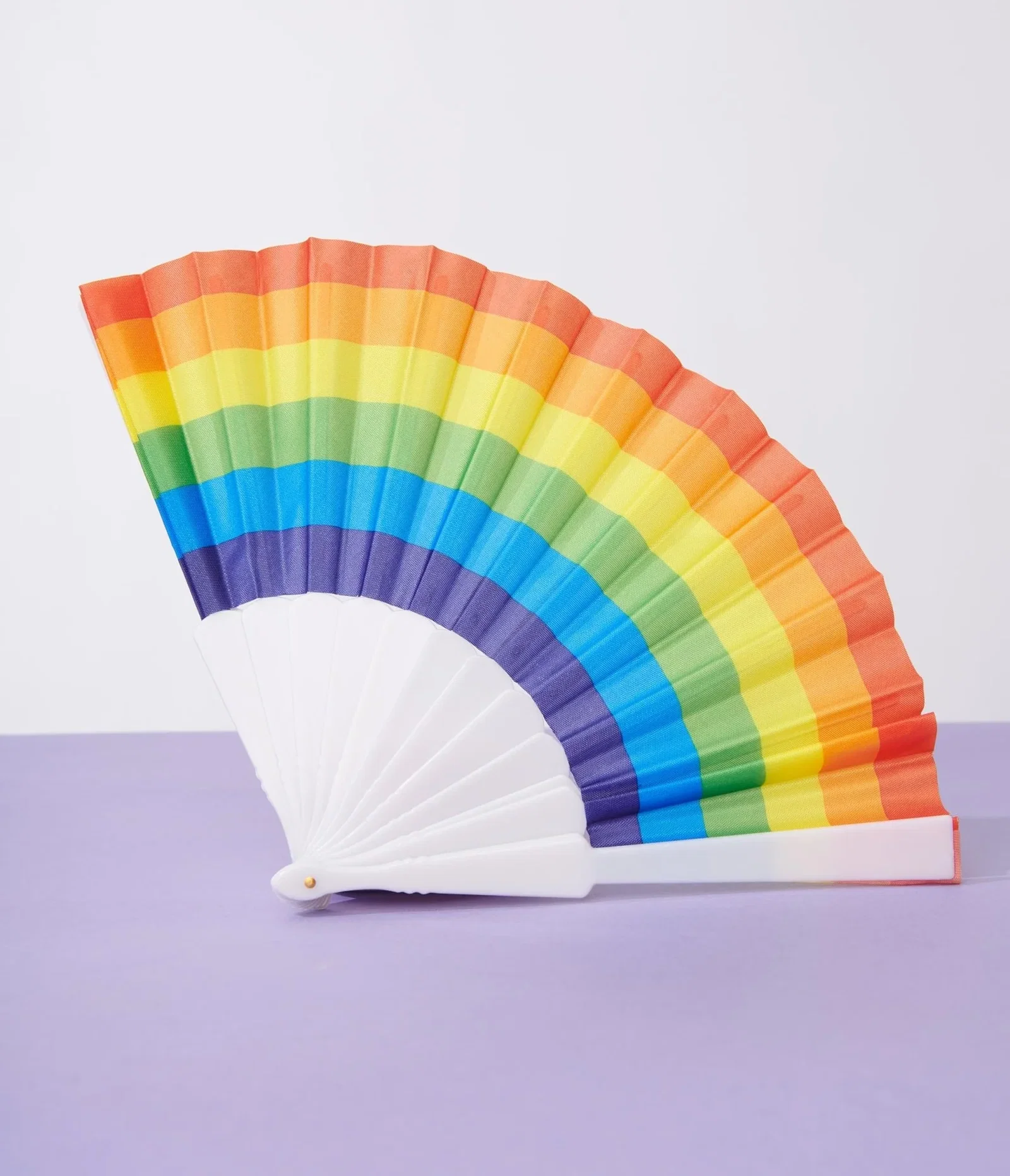 Image of Rainbow Hand Fan