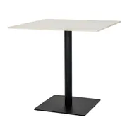 Romanby Stone Large Square Dining Table - Metal - L80xW80xH78 cm
