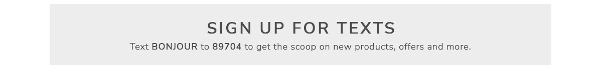 Sign up for Texts