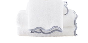 Ellie Scalloped Towels