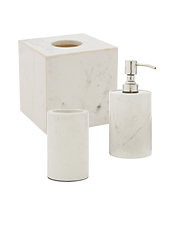 Maia Marble Bath Accessories