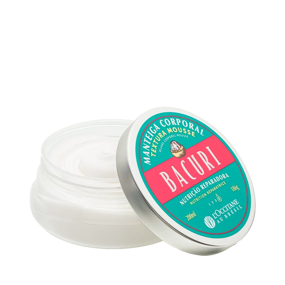 Manteiga Corporal Textura Mousse Bacuri 200ml